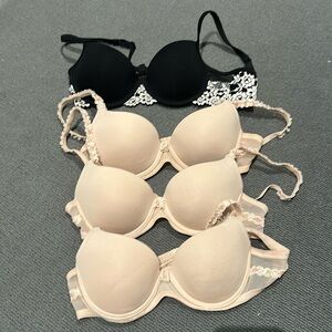 Wacoal floral lace padded bras